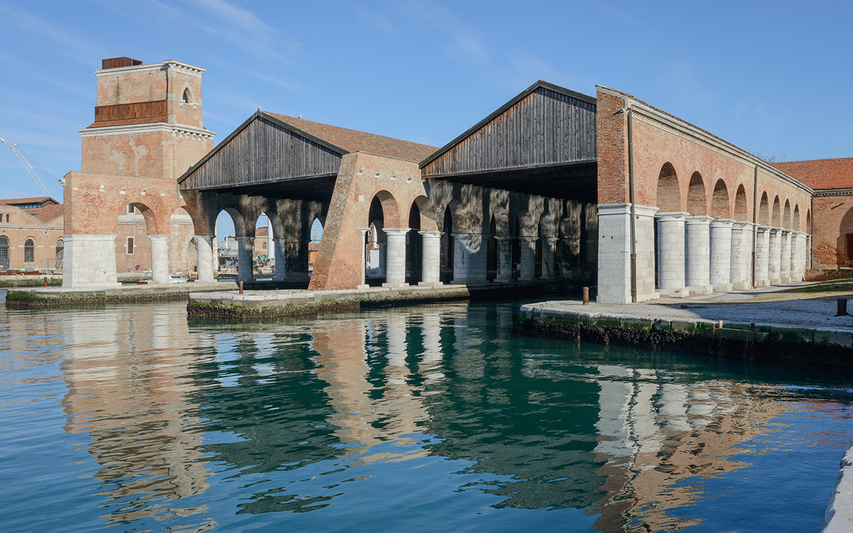 The Gaggiandre shipyards, one of the venues for La Biennale di Venezia (photo credit: Andrea Avezzù, courtesty of La Biennale di Venezia)